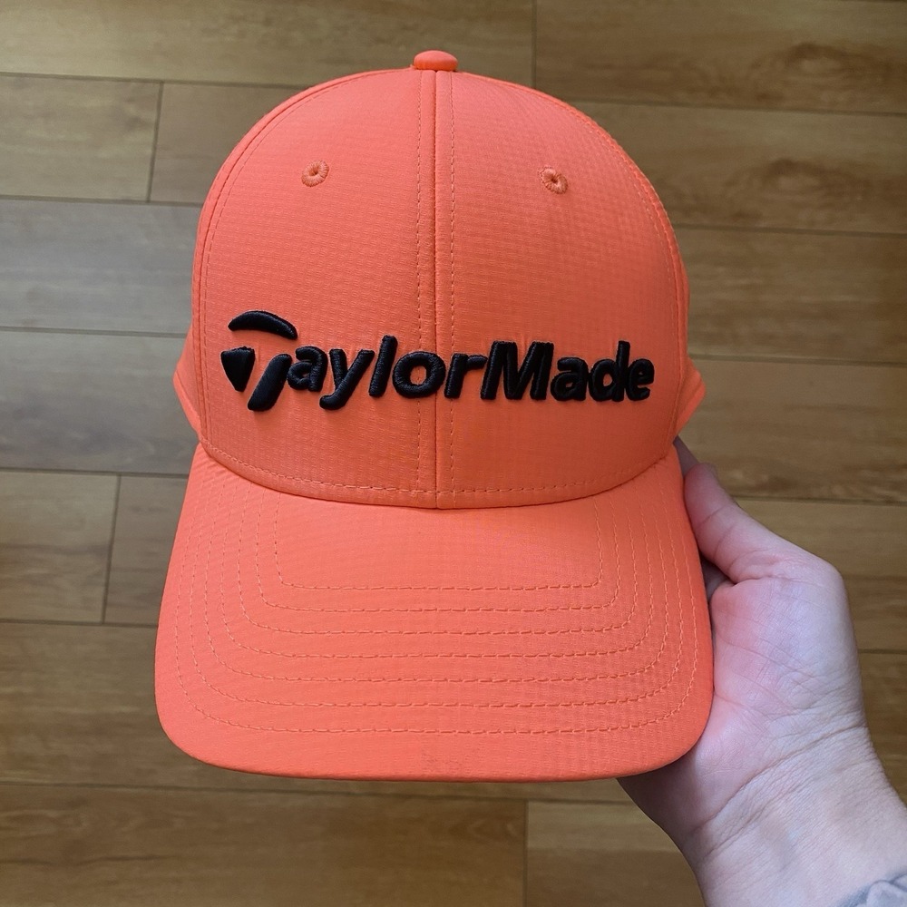 TaylorMade Radar Golf Hat Coral 2025 EG 58cm